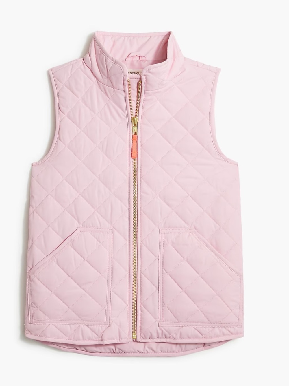 Crewcuts Pink Quilted Vest Girls Size 16